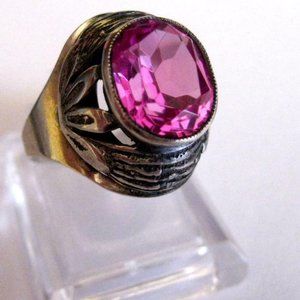 Charming Ring Silver 875 vintage USSR